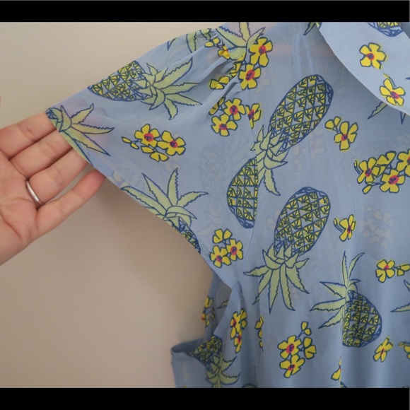 ModCloth Expansive Interests Dress in Pineapple - Picture 7 of 8